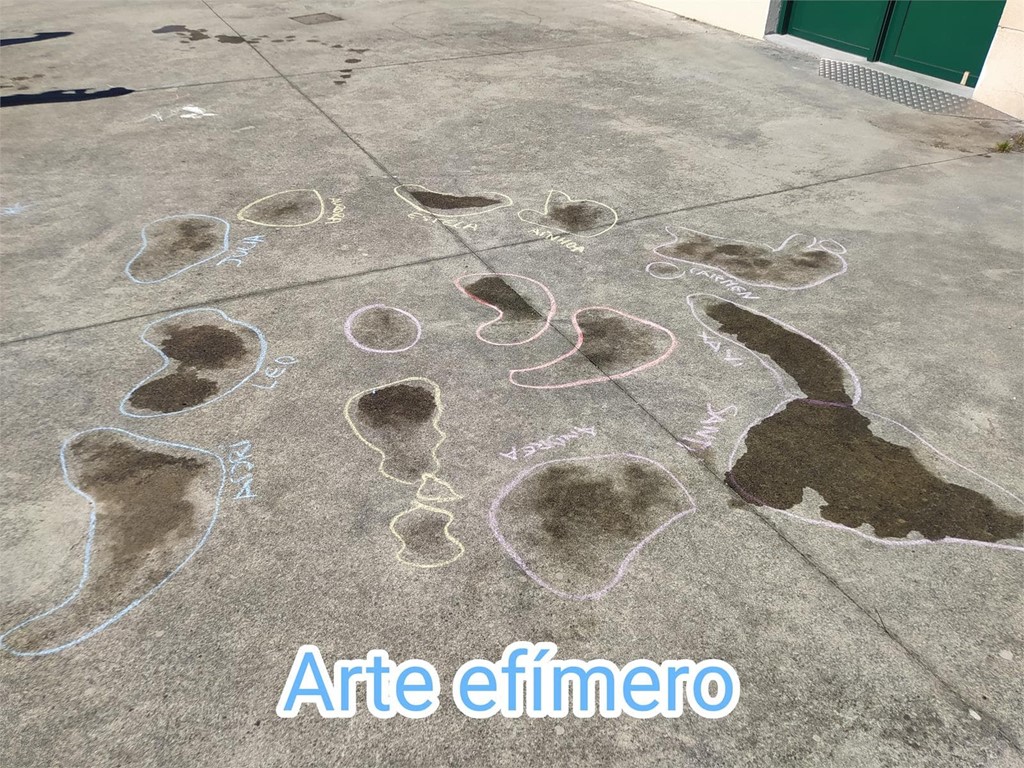 Arte efímero: Experimentamos con el agua