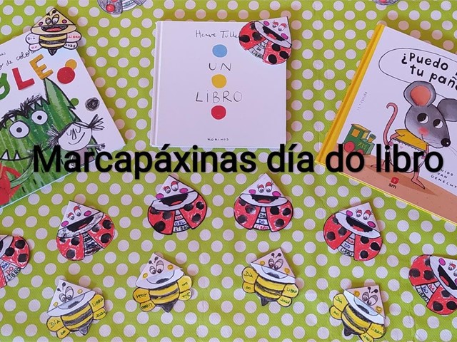 Marcapáxinas do día do libro