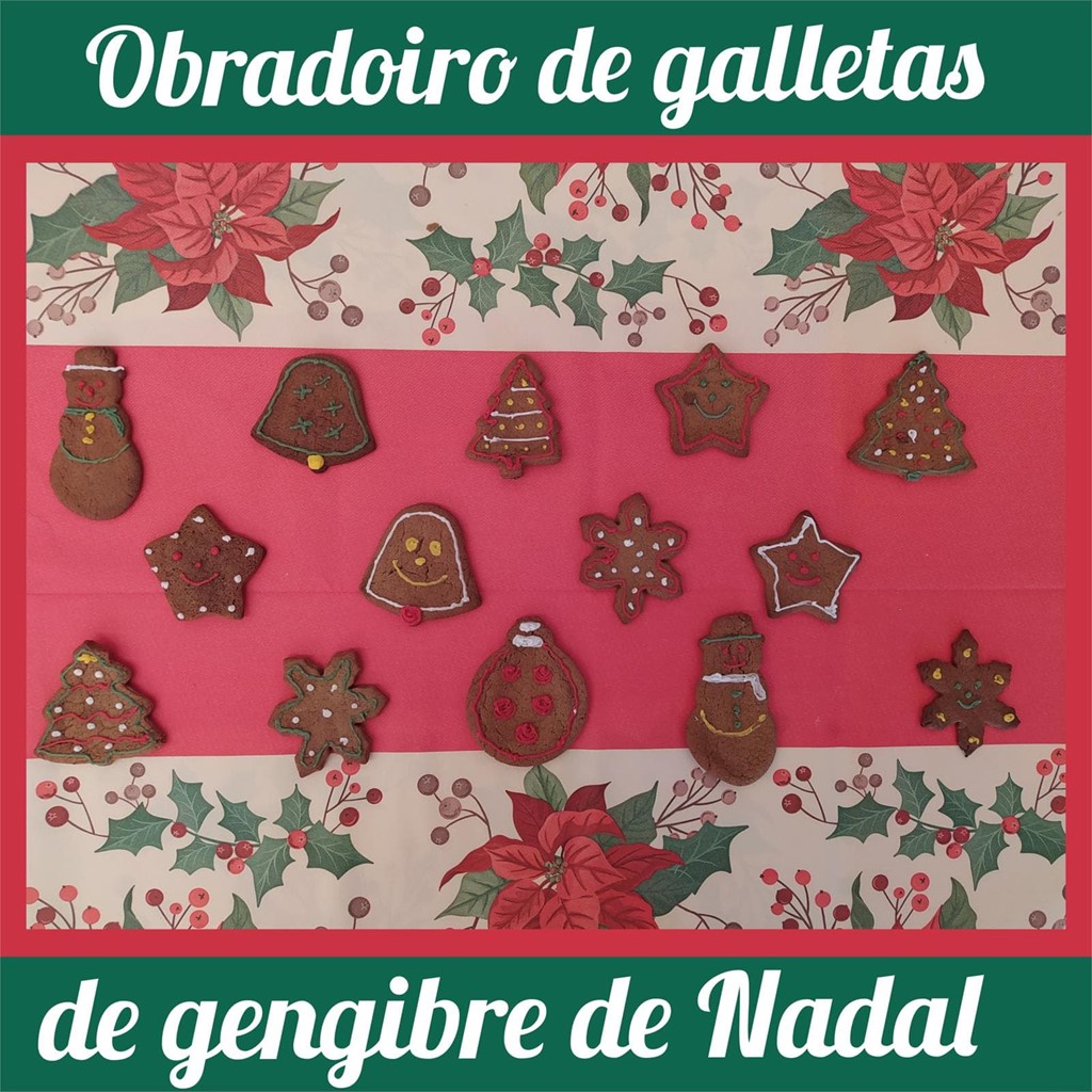 Obradoiro de galletas de xenxibre